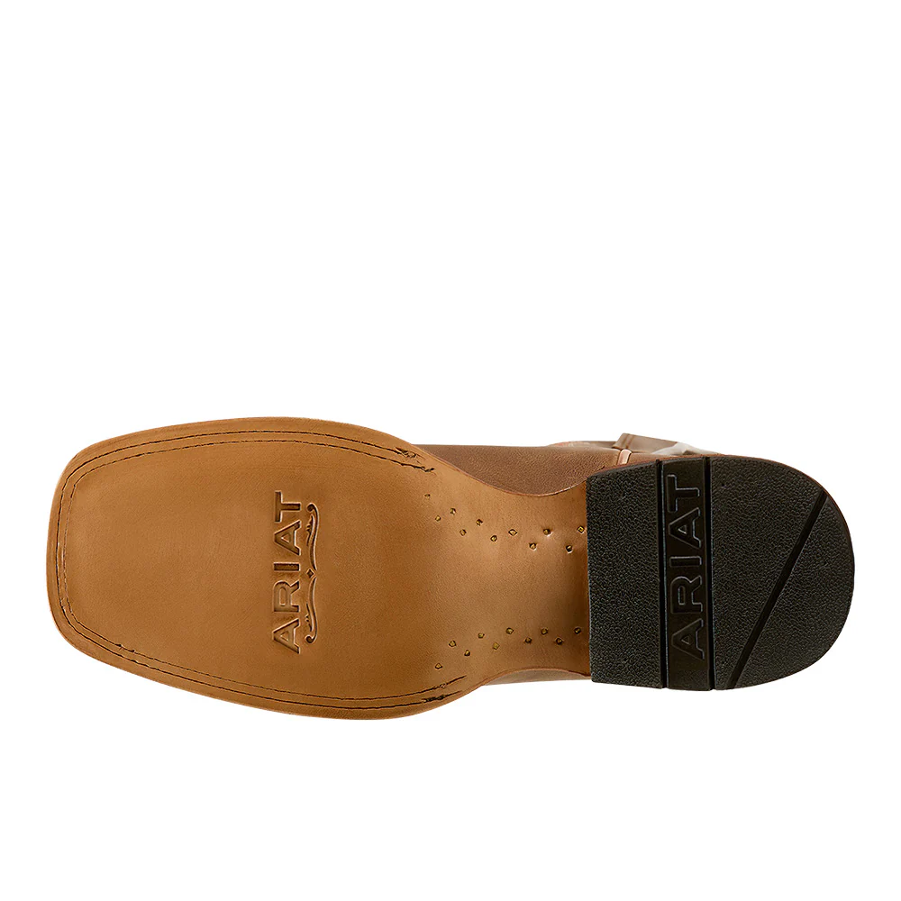 County Lane Wide Square Toe Pull On Cowboy Boots - Image 5