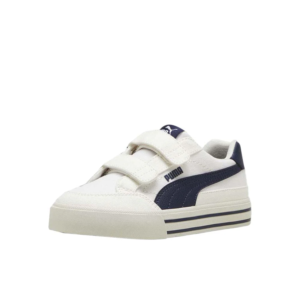 Court Classic Vulcanized Formstrip Slip On Sneakers (Little Kid) - Image 2