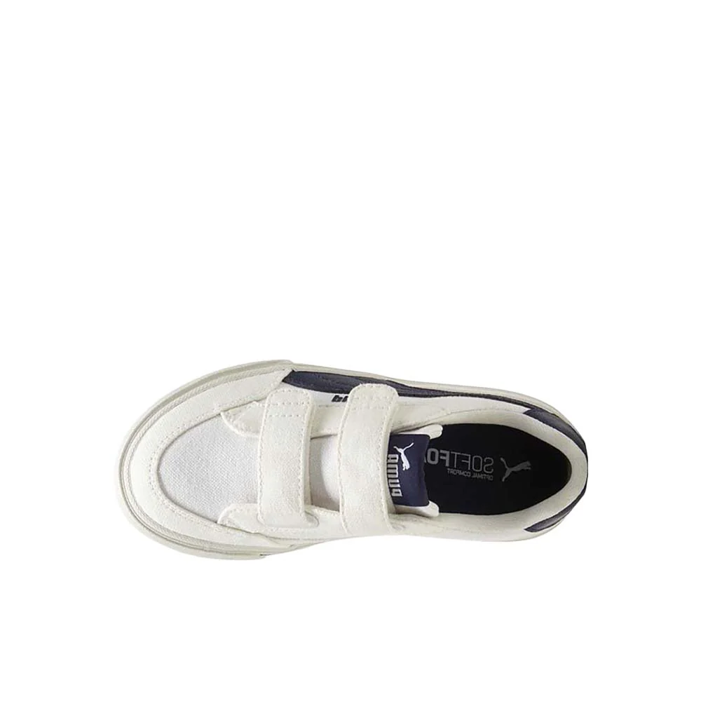 Court Classic Vulcanized Formstrip Slip On Sneakers (Little Kid) - Image 4