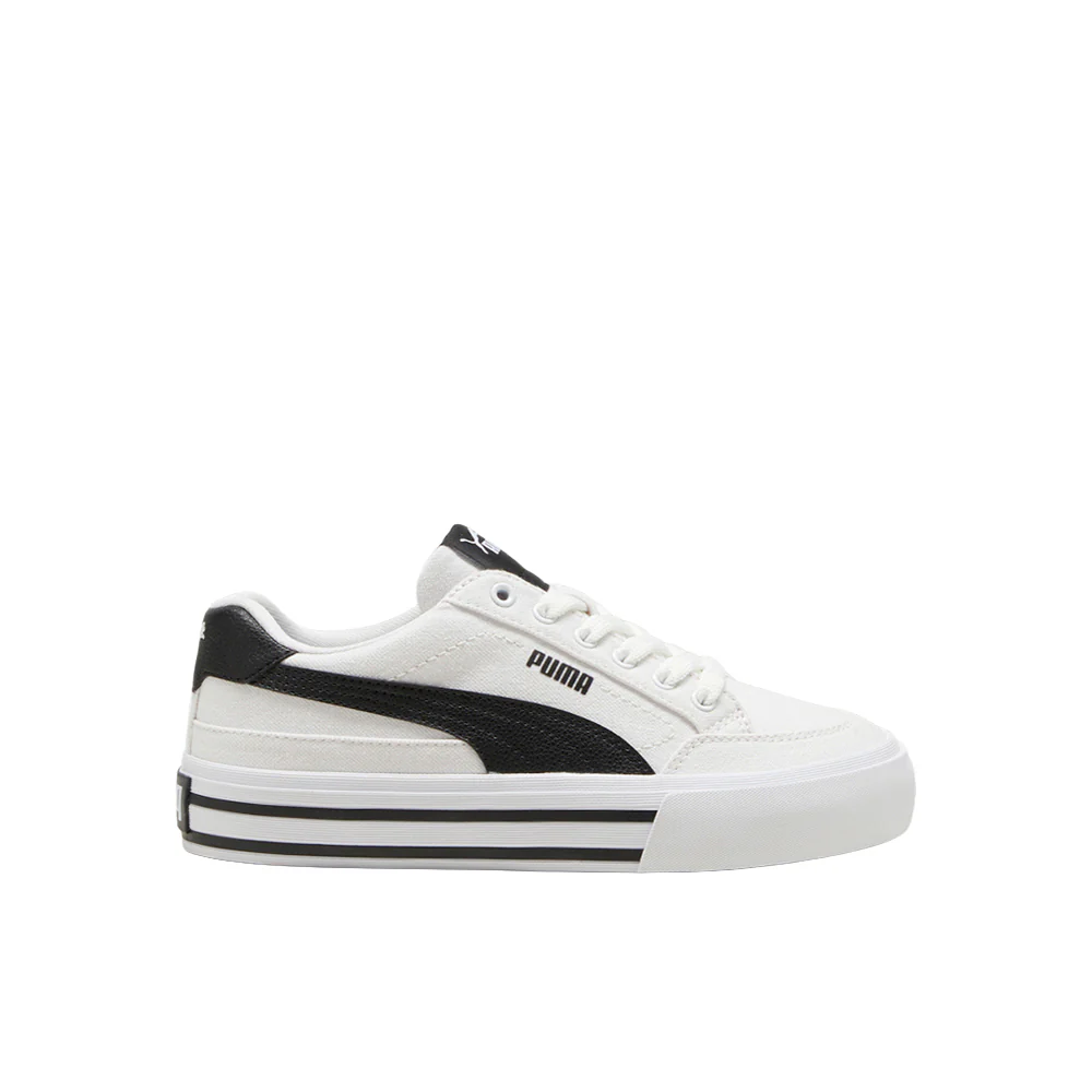 Court Classic Vulcanized Formstrip Lace Up Sneakers (Big Kid)