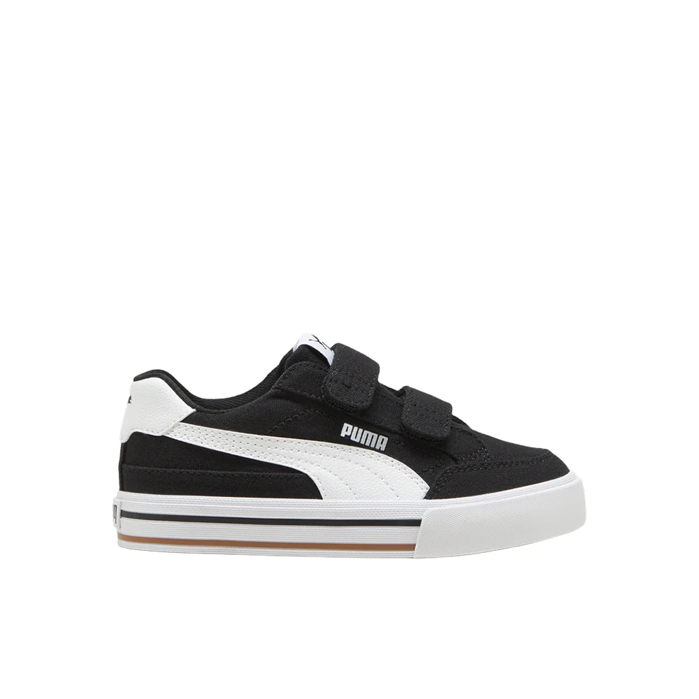 Court Classic Vulcanized Formstrip Slip On Sneakers (Little Kid)