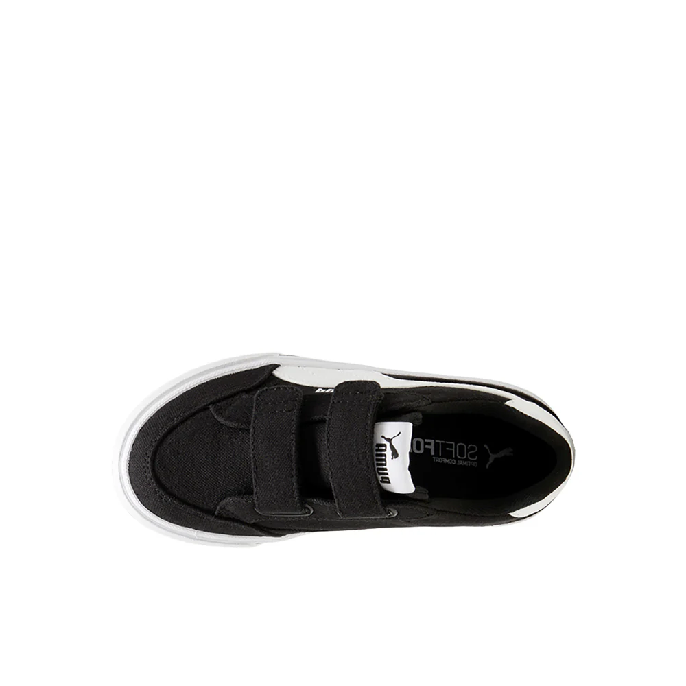 Court Classic Vulcanized Formstrip Slip On Sneakers (Little Kid) - Image 4