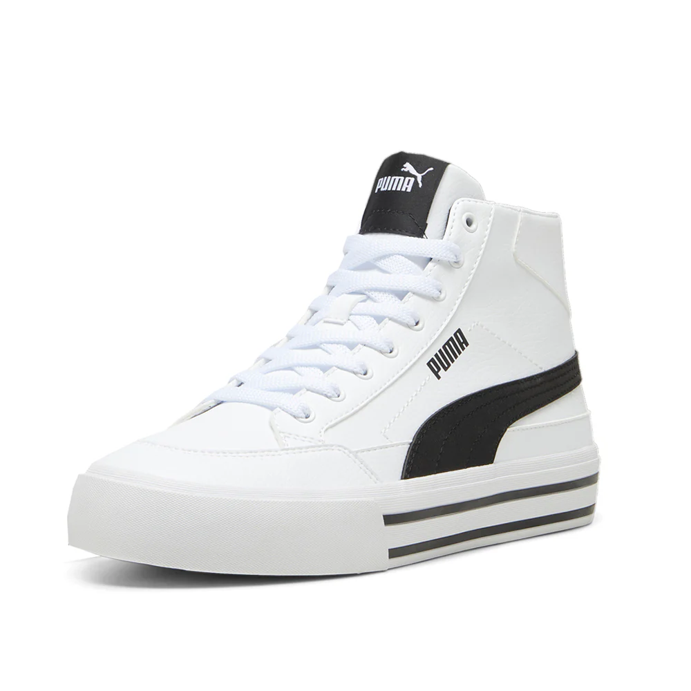 Court Classic Vulcanized Mid Lace Up Sneakers - Image 2
