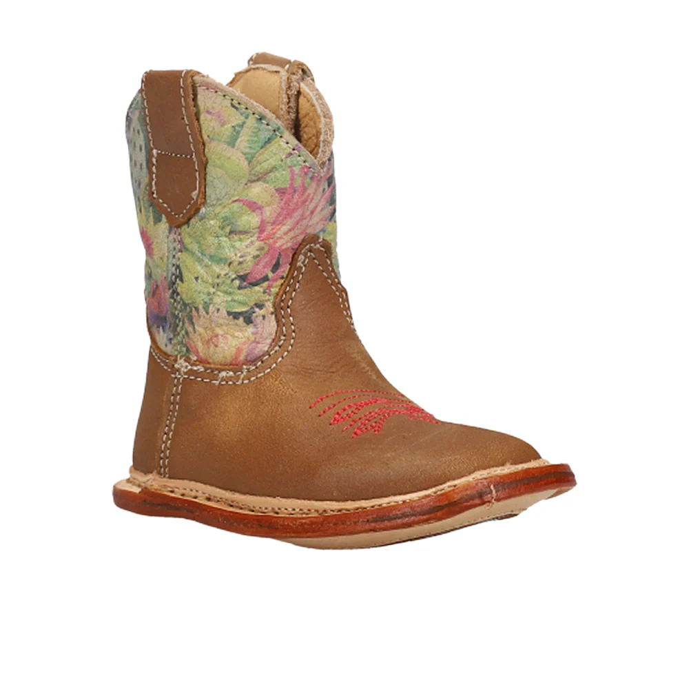 Cowbabies Cactus Square Toe Cowboy Boots (Infant) - Image 2
