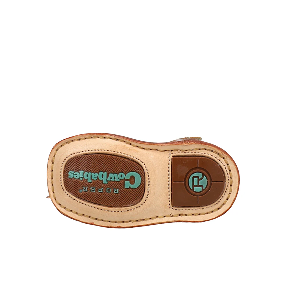Cowbabies Cactus Square Toe Cowboy Boots (Infant) - Image 5