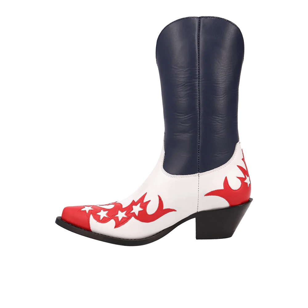 Cowgirl Graphic Snip Toe Pull On Boots - Image 3