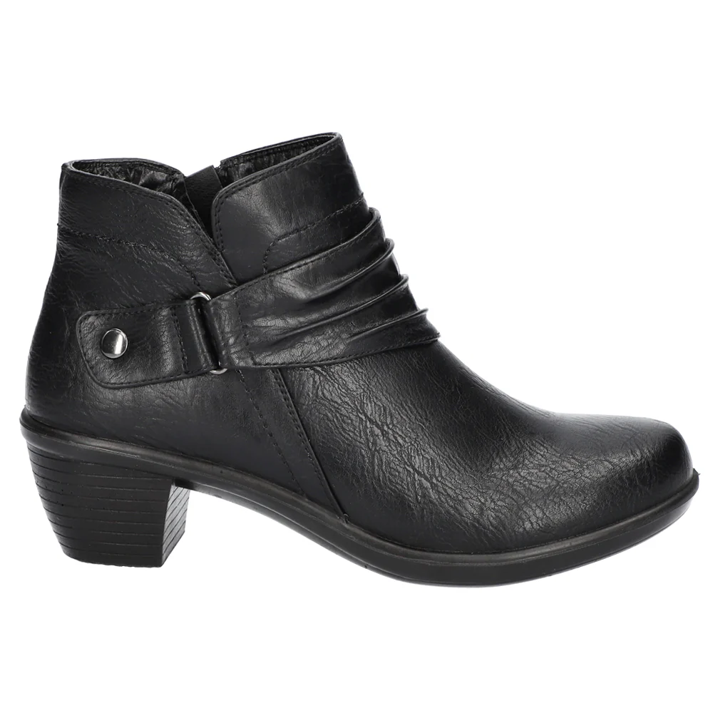 Damita Round Toe Zippered Booties