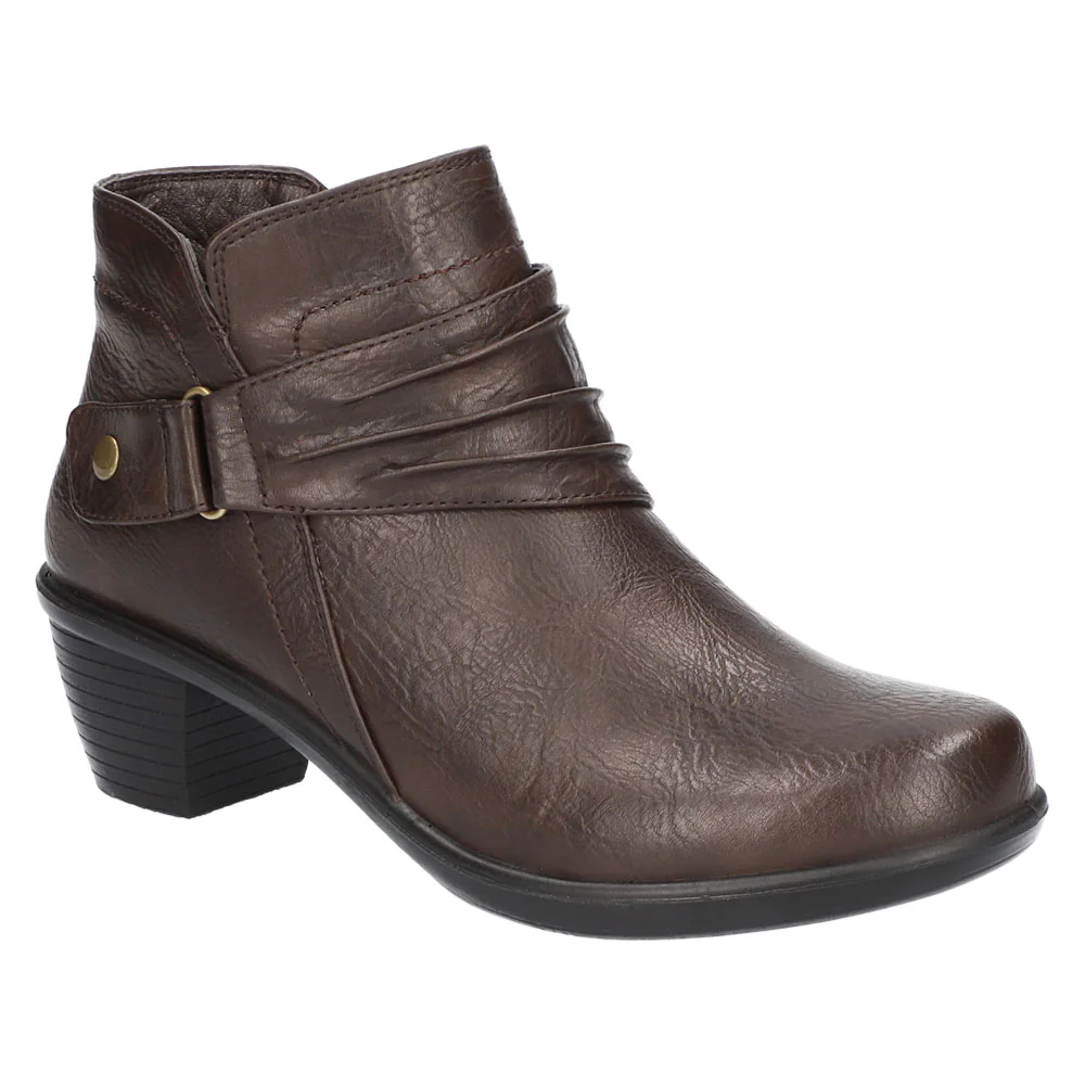 Damita Round Toe Zippered Booties - Image 2