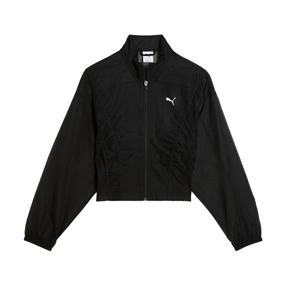 Dare To Oversized Woven Full Zip Jacket