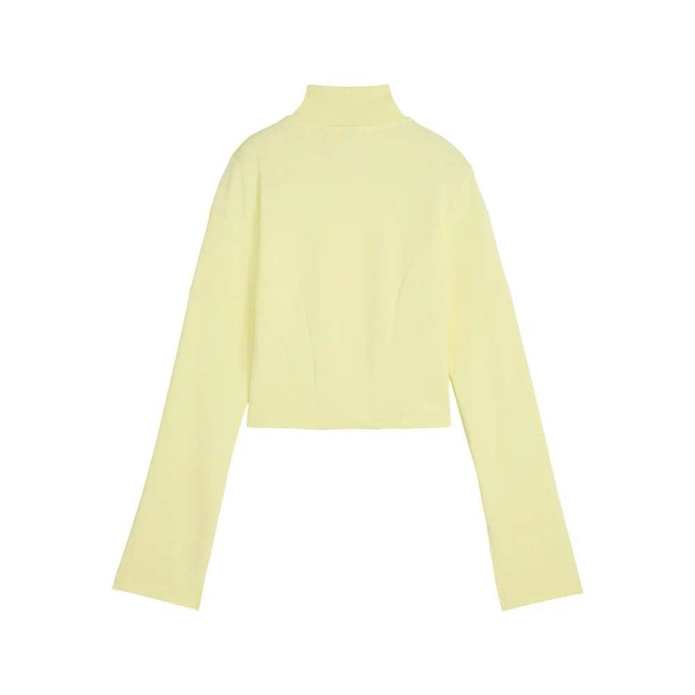 Dare To Slim Cropped Full Zip Track Jacket - Image 2