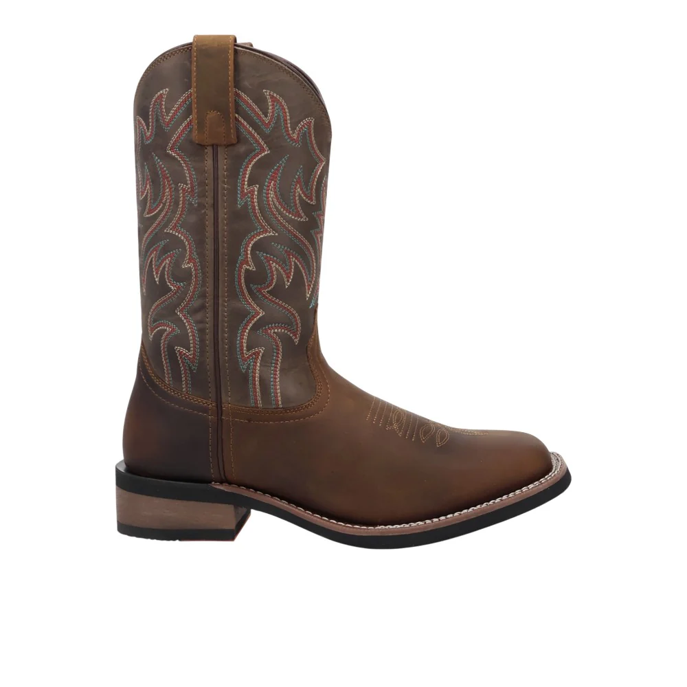 Decatur Square to Square Toe Pull On Cowboy Boots