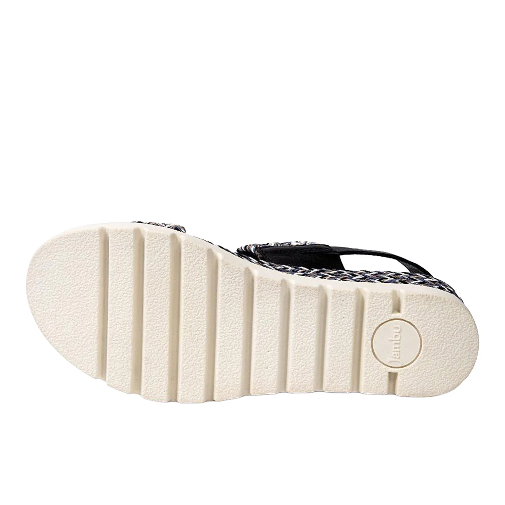 Destiny Braided Wedge Slingback Sandals - Image 5