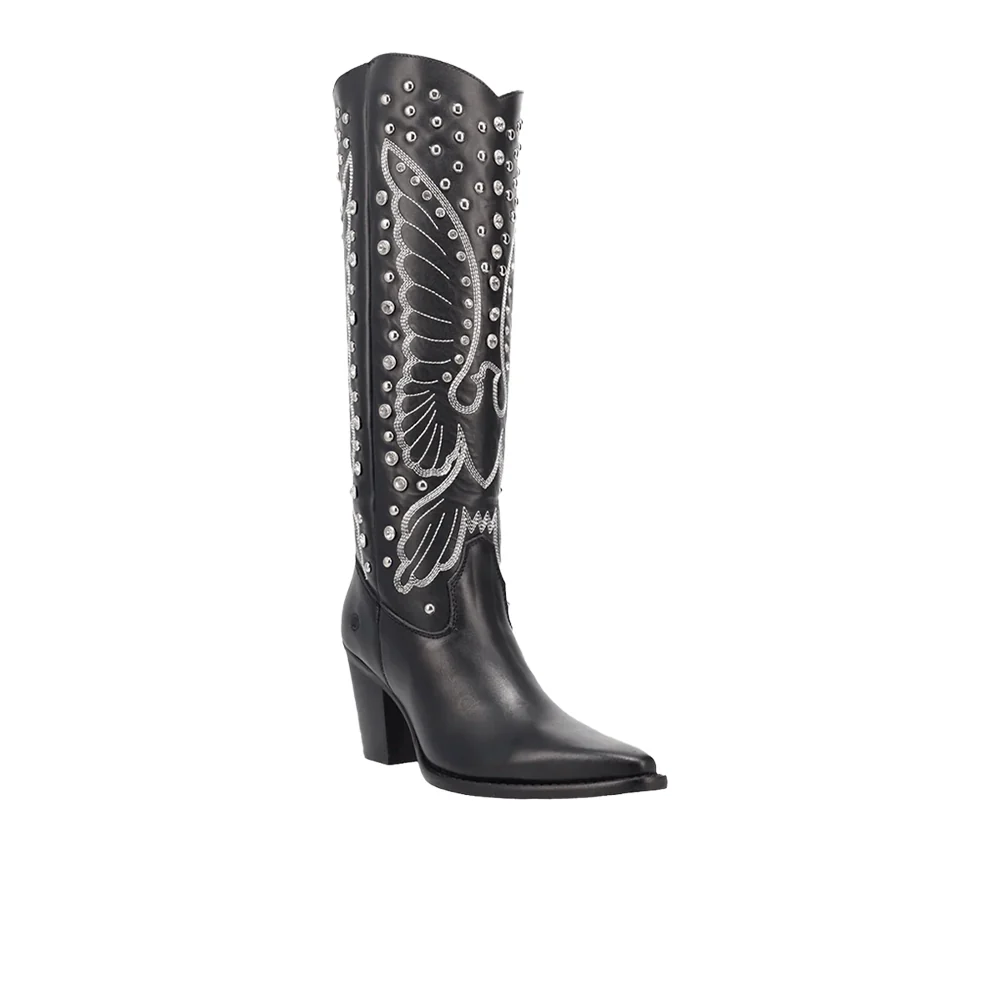 Diamonds Forever Leather Boots - Image 2