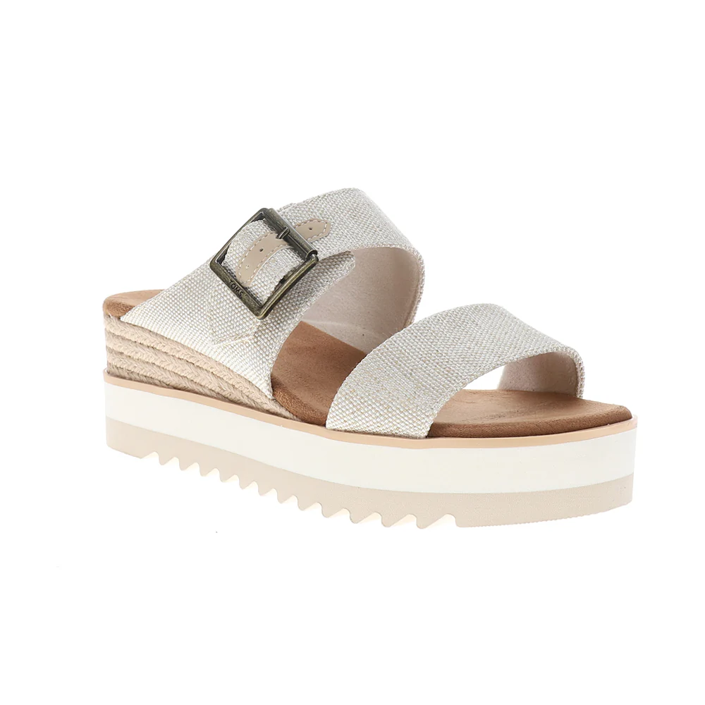 Diana Buckle Platform Wedge Sandals - Image 2