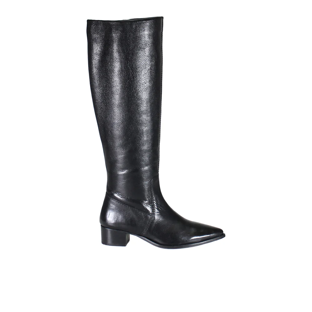 Dig Ital Pointed Toe Zippered Boots