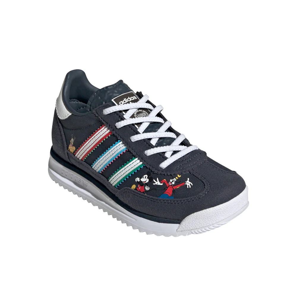 Disney SL 72 RS Elastic Lace Up Sneakers (Big Kid) - Image 2