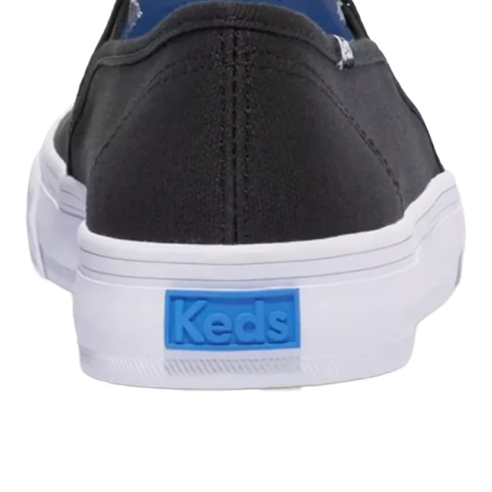 Double Decker Canvas Slip On Sneakers - Image 3