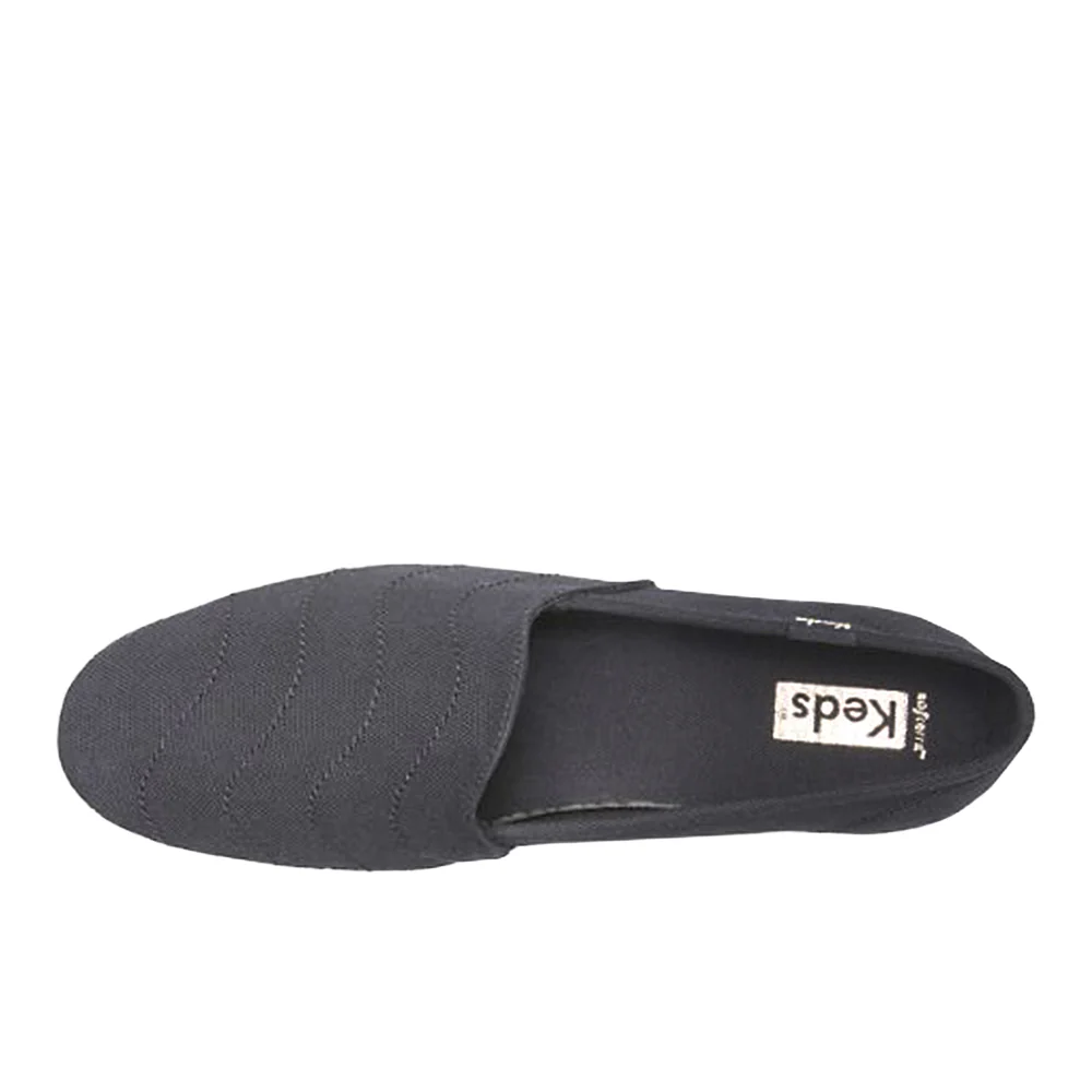 Double Decker Canvas Slip On Sneakers - Image 4