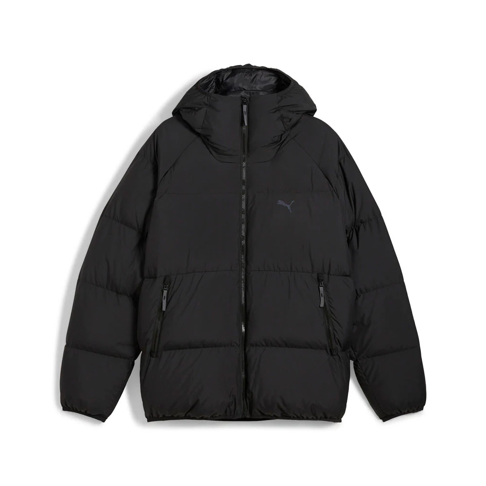 Down Puffer Polyester Full Zip Jacket