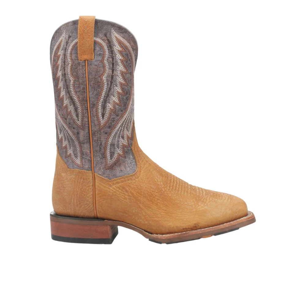 Dugan Embroidered Square Toe Cowboy Boots