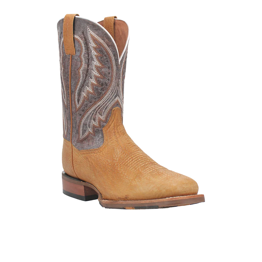 Dugan Embroidered Square Toe Cowboy Boots - Image 2