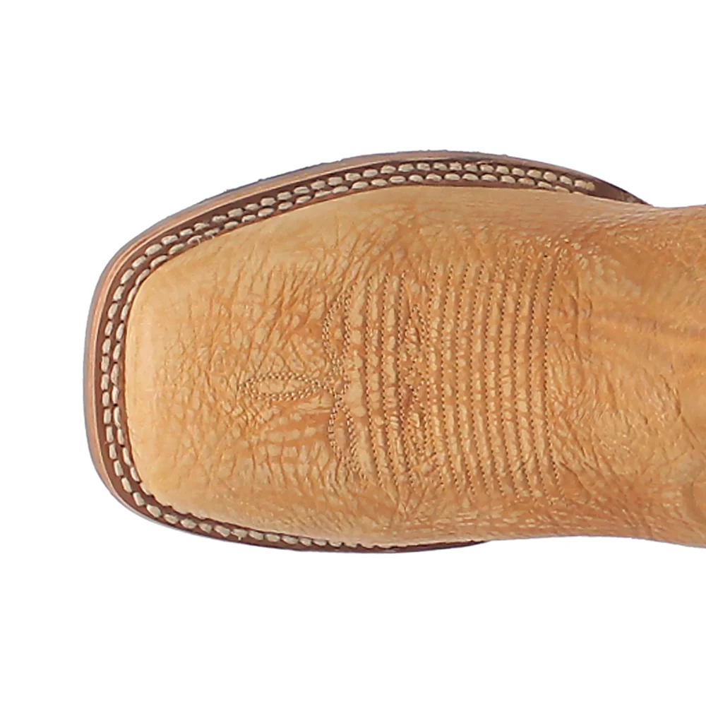 Dugan Embroidered Square Toe Cowboy Boots - Image 4