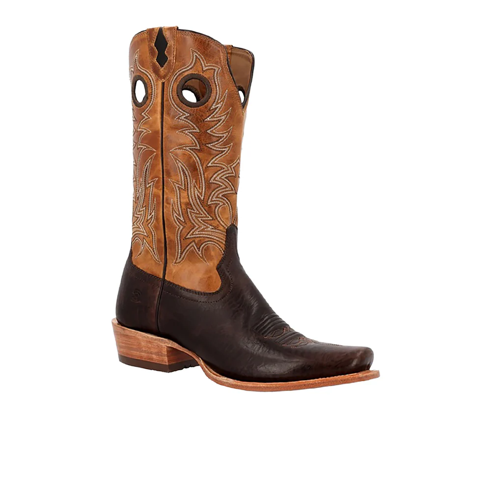 Durango Arena Elite Embroidered Square Toe Cowboy Boots - Image 2