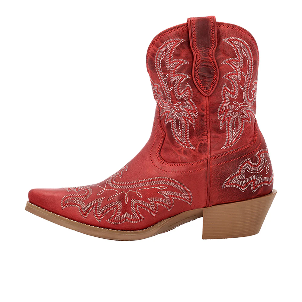 Durango Shyloh Embroidered Snip Toe Cowboy Booties - Image 3