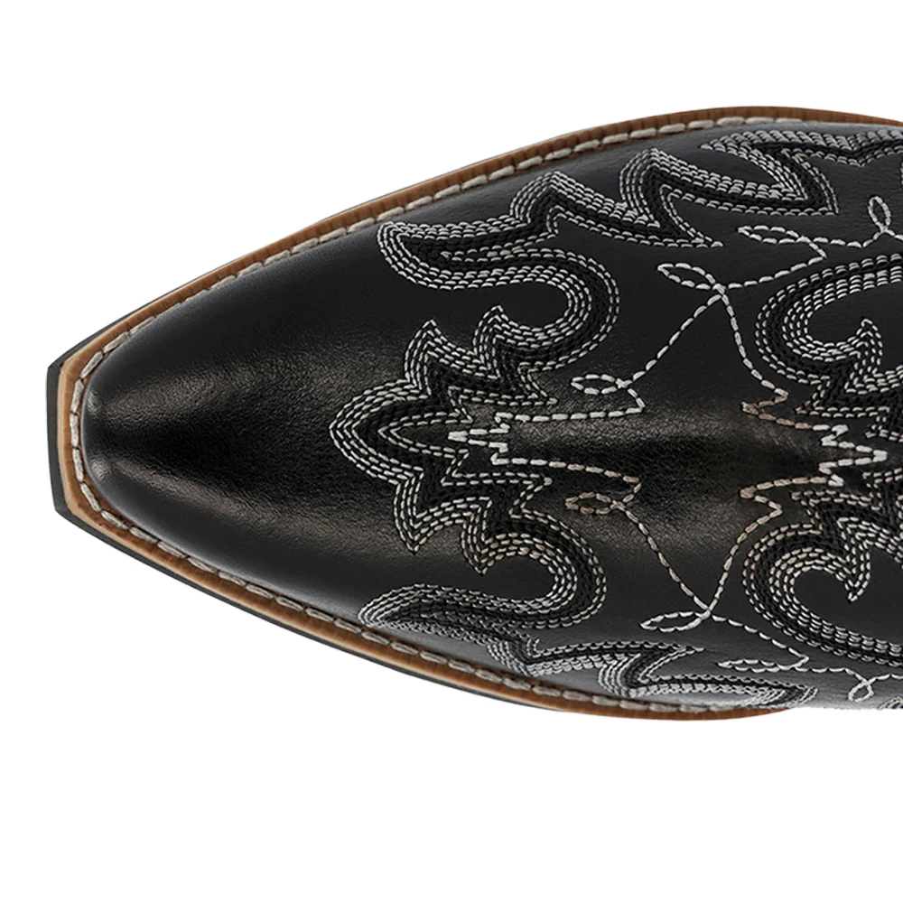 Durango Shyloh Embroidered Snip Toe Cowboy Booties - Image 4