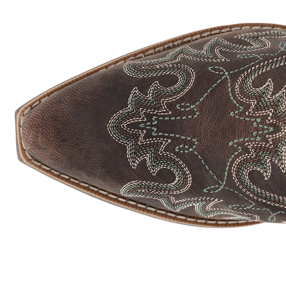 Durango Shyloh Embroidered Snip Toe Cowboy Booties - Image 4