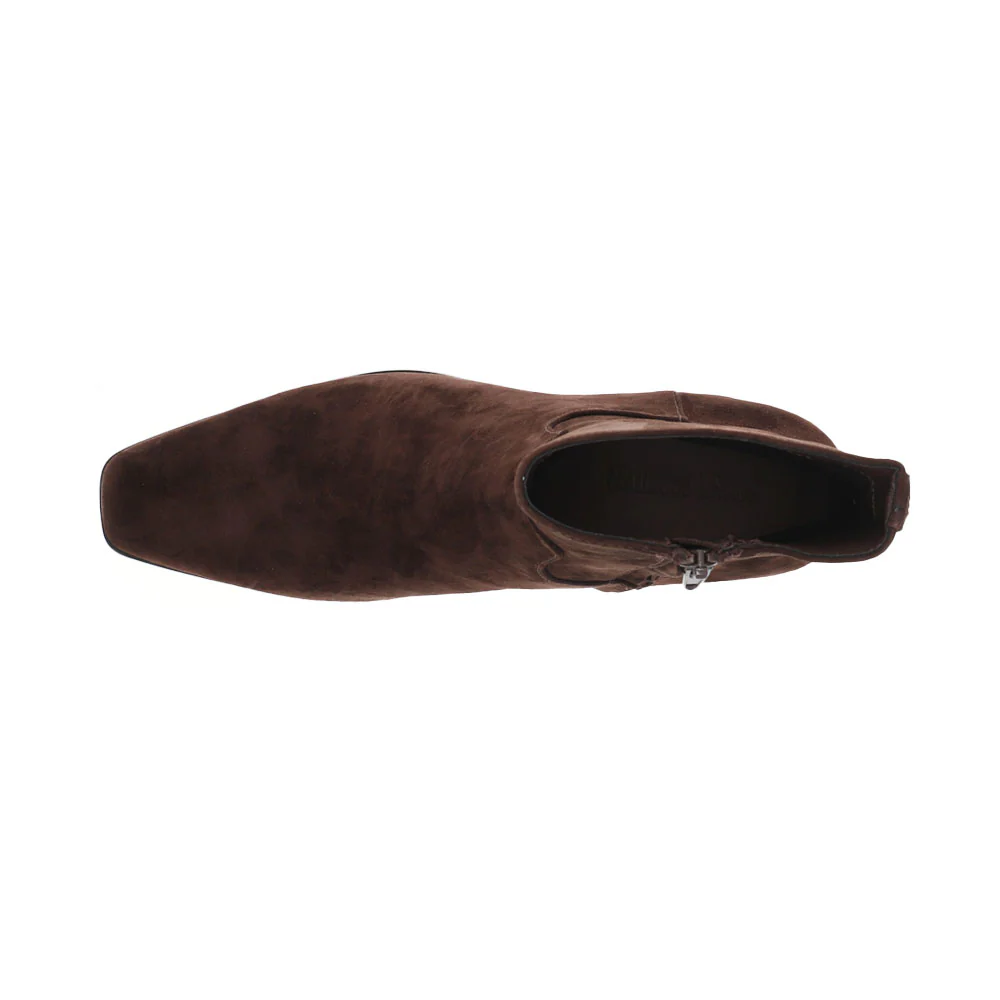 Dusty Square Toe Zippered Boots - Image 4