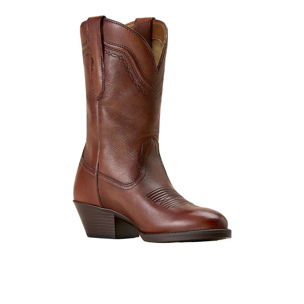 Easton Round Toe Pull On Cowboy Boots - Image 2