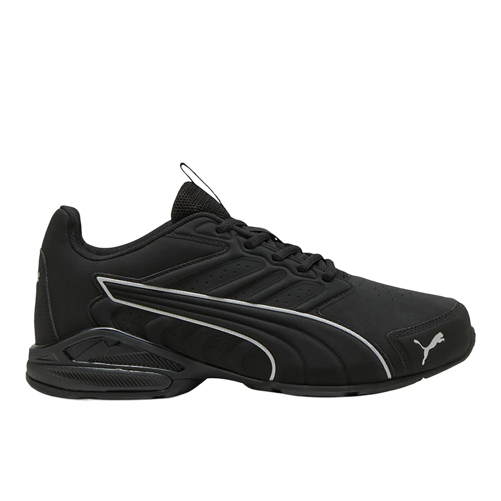 Electro Synthetic Leather Lace Up Sneakers