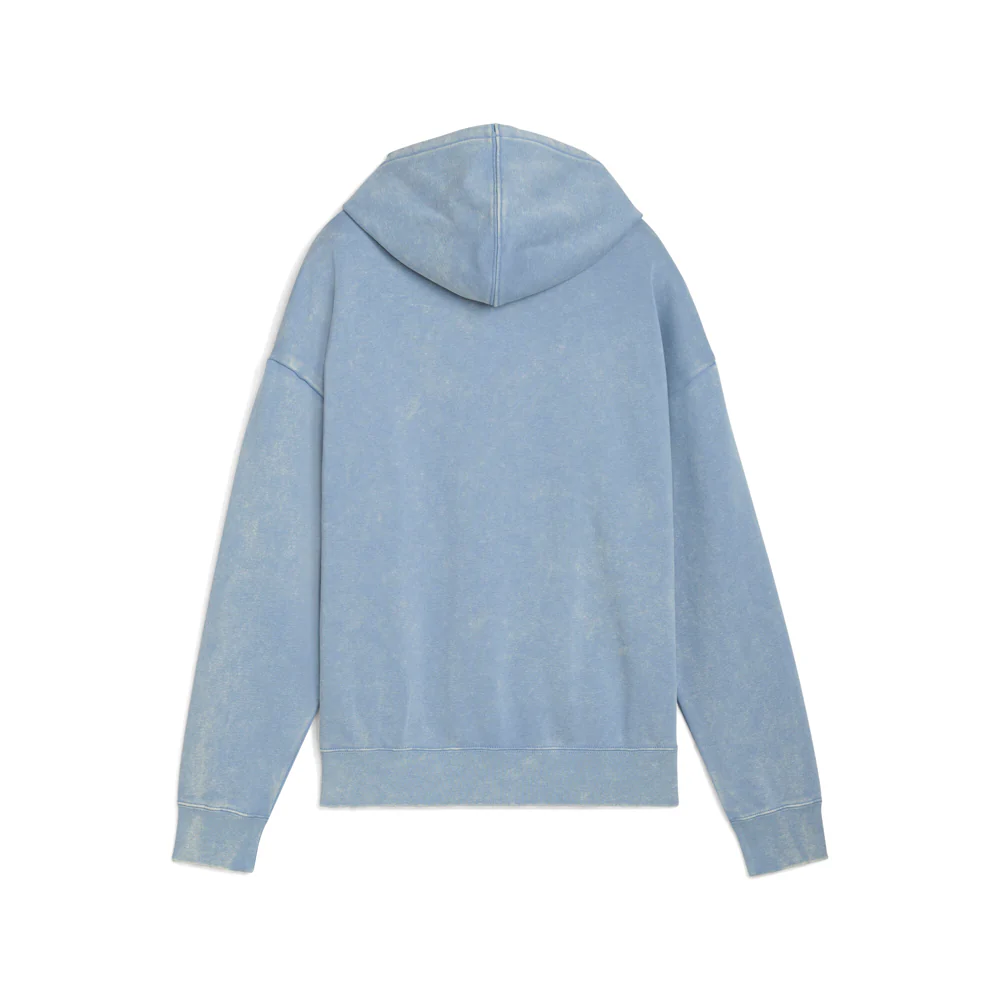 Elevated Essentials Acid Wash Fleece Pullover Hoodie - Image 2