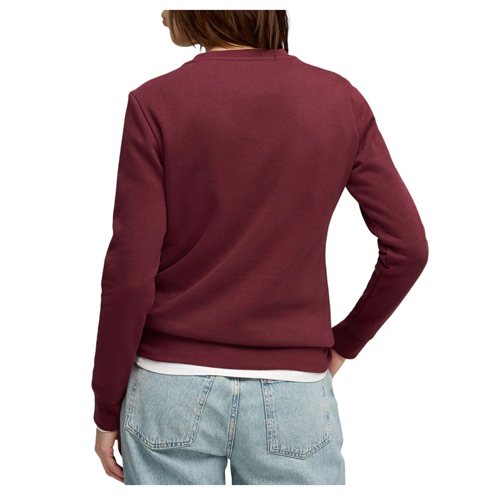 Essentials Metallic Crew Neck Long Sleeve T-Shirt - Image 4
