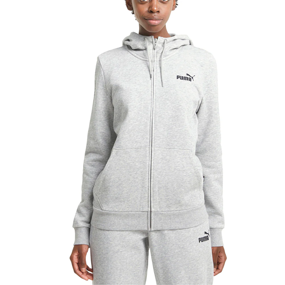 Essentials Small Logo Full Zip Hoodie