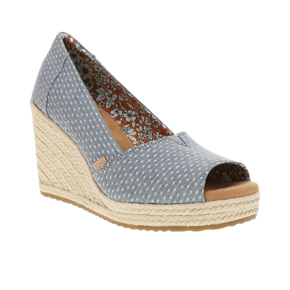 Essential Wedge Peep Toe Sandals - Image 2