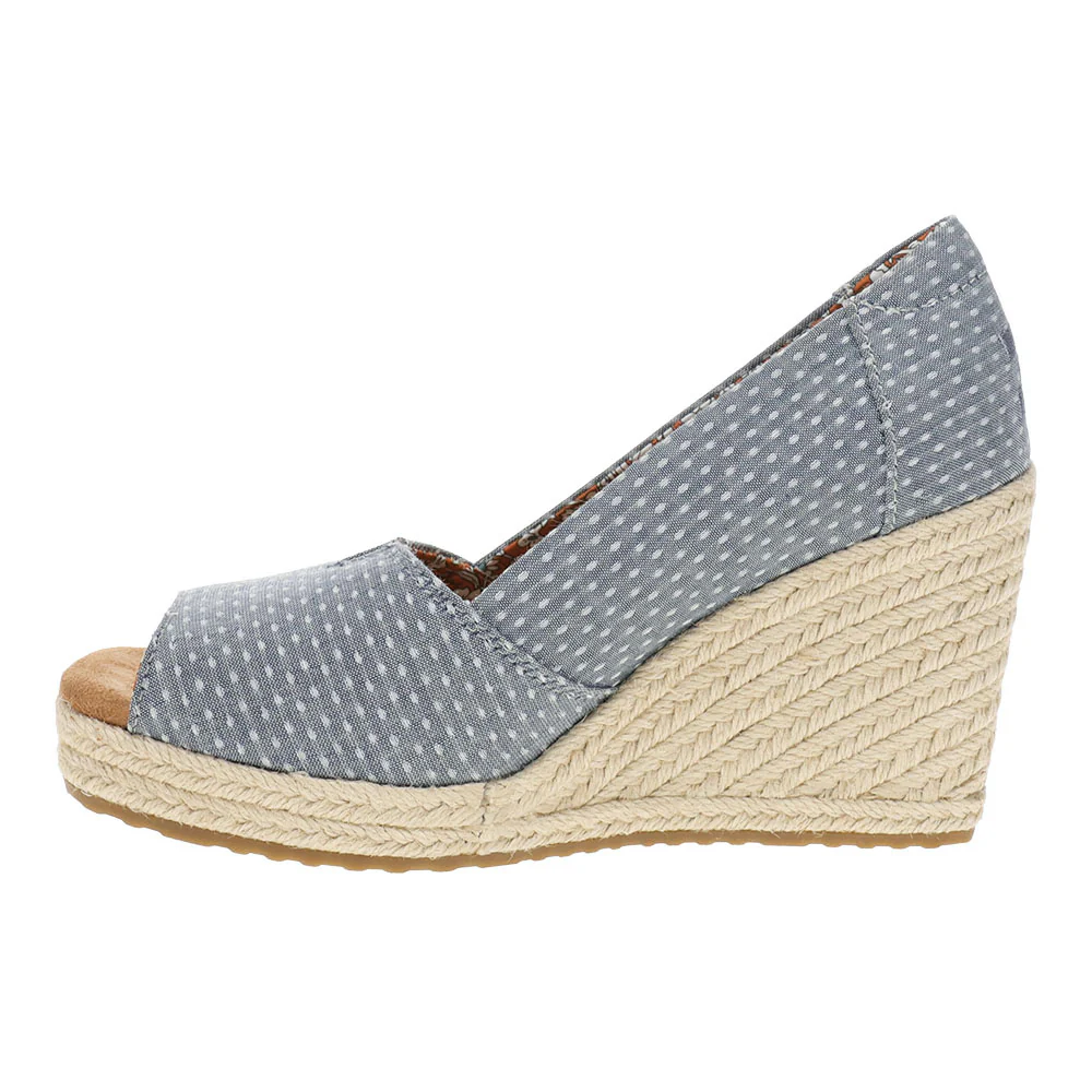 Essential Wedge Peep Toe Sandals - Image 3