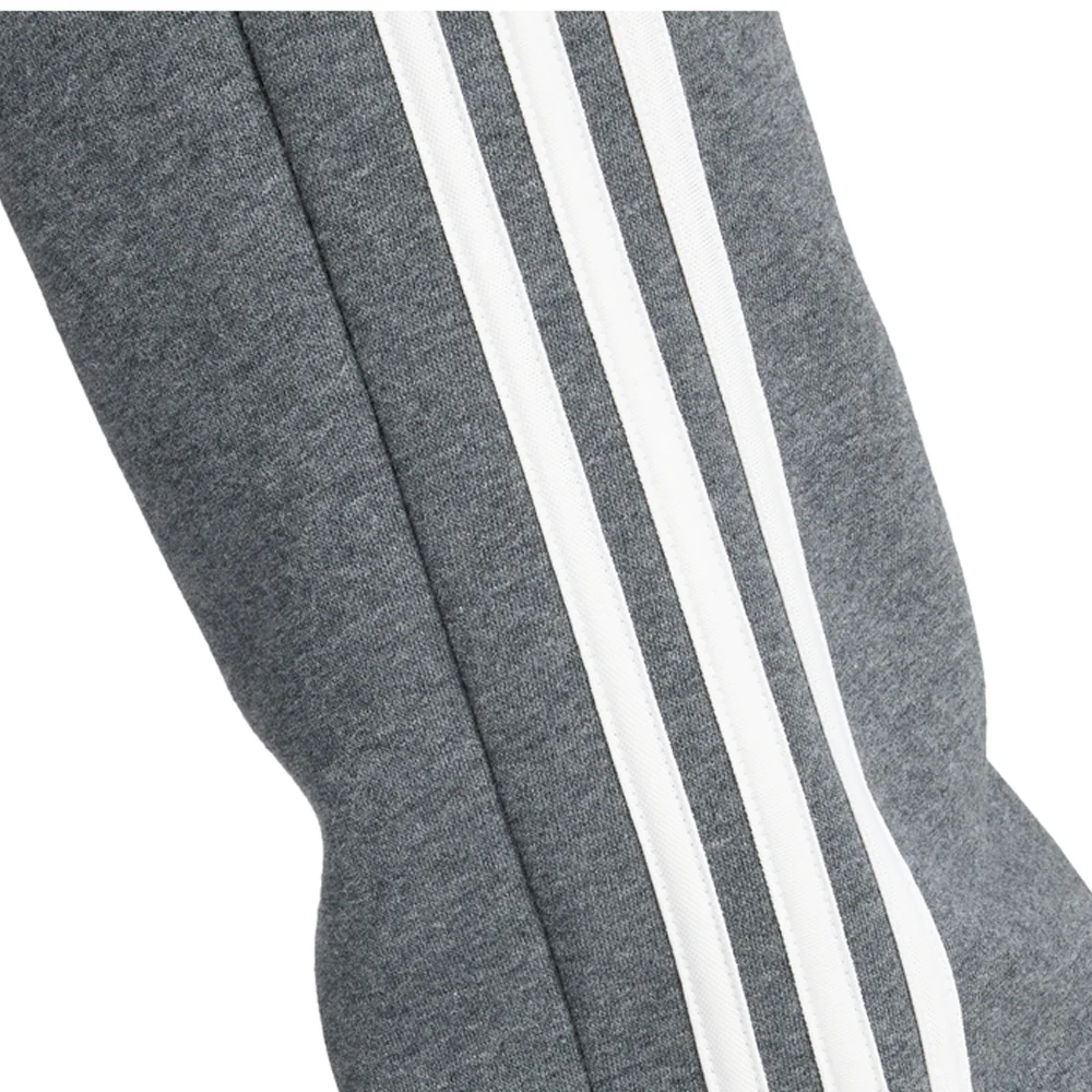 Essentials 3-Stripes Open Hem Fleece Joggers - Image 4
