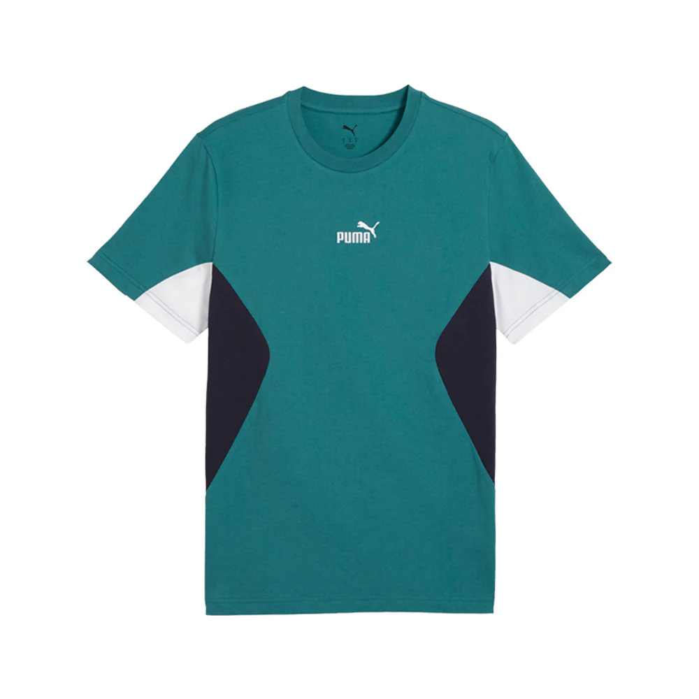 Essentials Block Crew Neck Short Sleeve T-Shirt