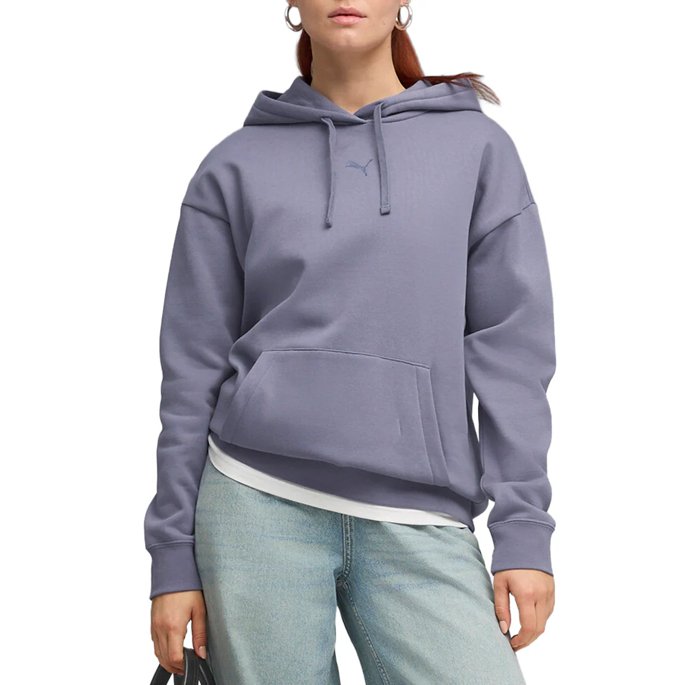 Essentials Centered Cat Logo Relaxed Pullover Hoodie - Image 5