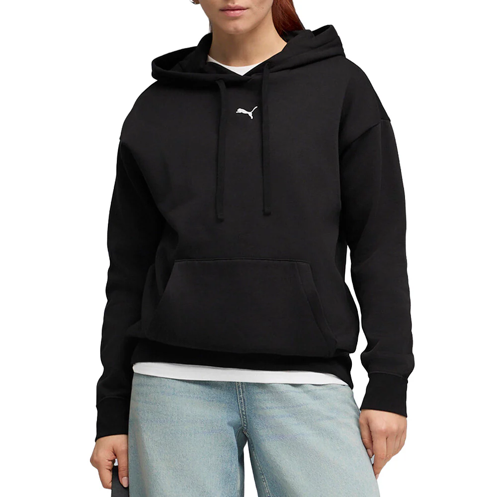 Essentials Centered Cat Logo Relaxed Pullover Hoodie - Image 5