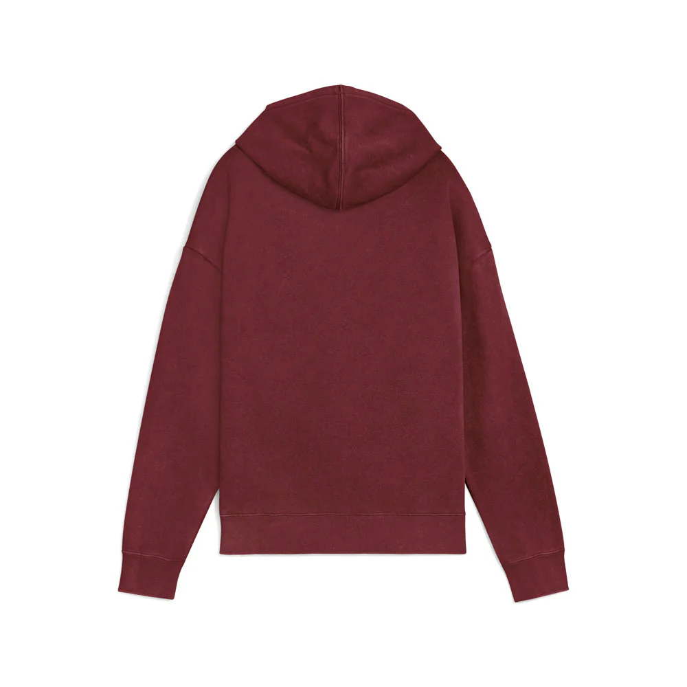 Elevated Essentials Acid Wash Fleece Pullover Hoodie - Image 2
