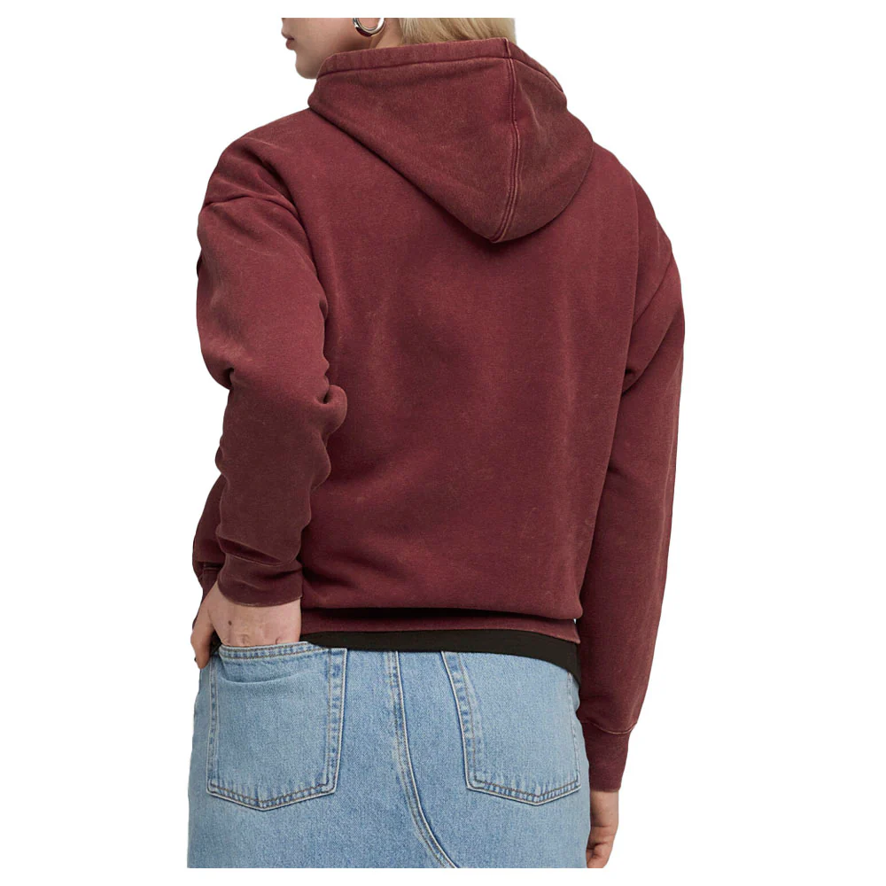 Elevated Essentials Acid Wash Fleece Pullover Hoodie - Image 4
