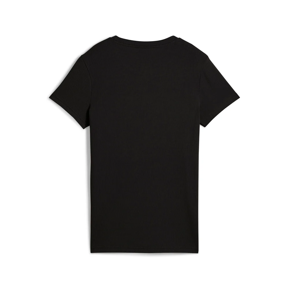 Essentials Elevated Rib Crew Neck Short Sleeve T-Shirt - Image 2