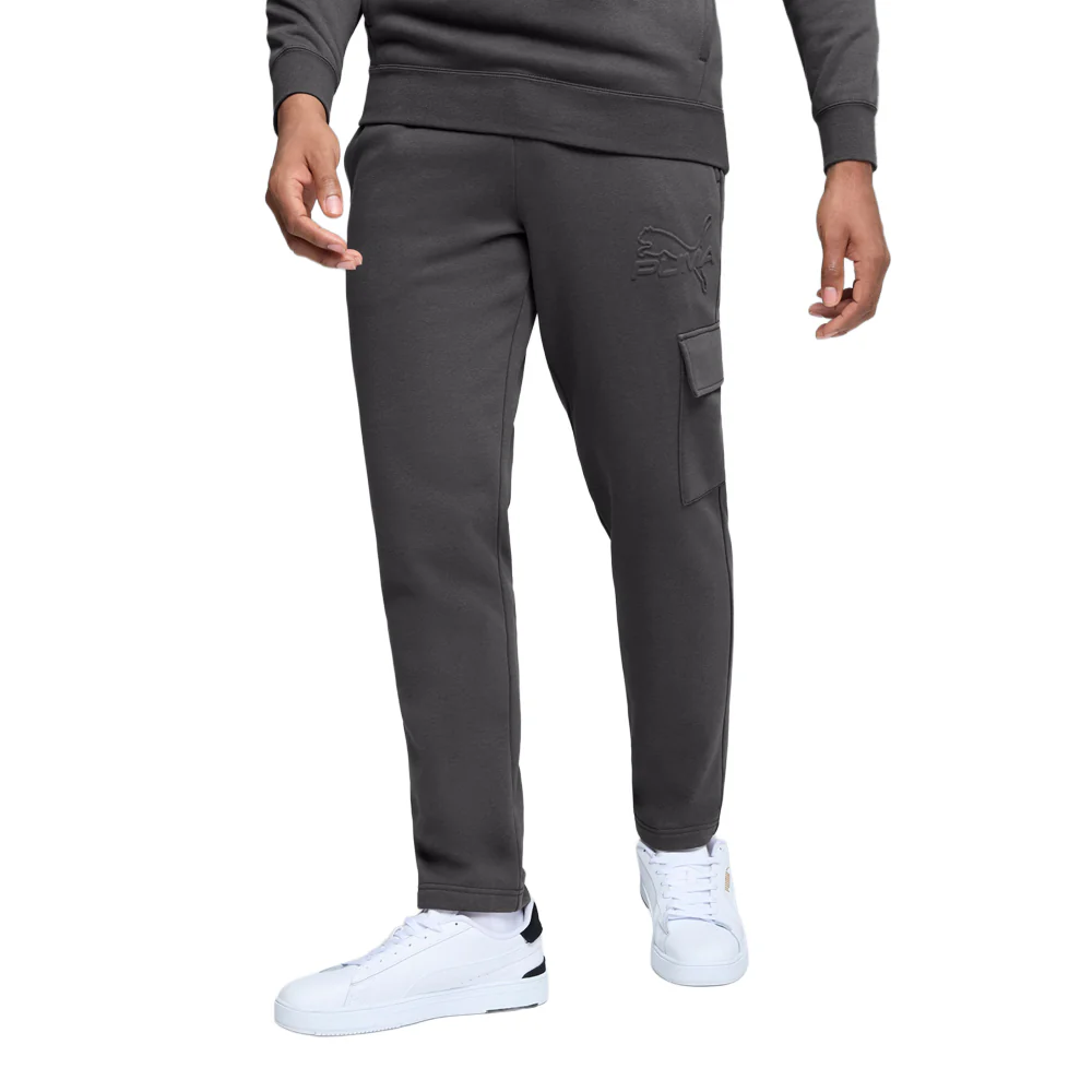 Essentials Embossed Cargo Pants - Image 3