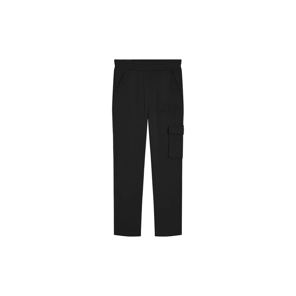 Essentials Embossed Fleece Cargo Jogger (Little Kid-Big Kid)