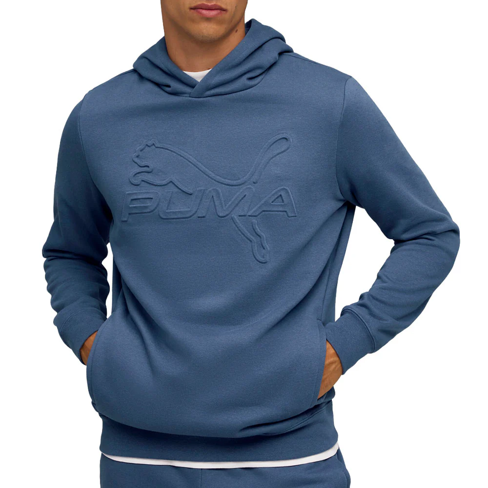 Essentials Embossed Pullover Hoodie - Image 3
