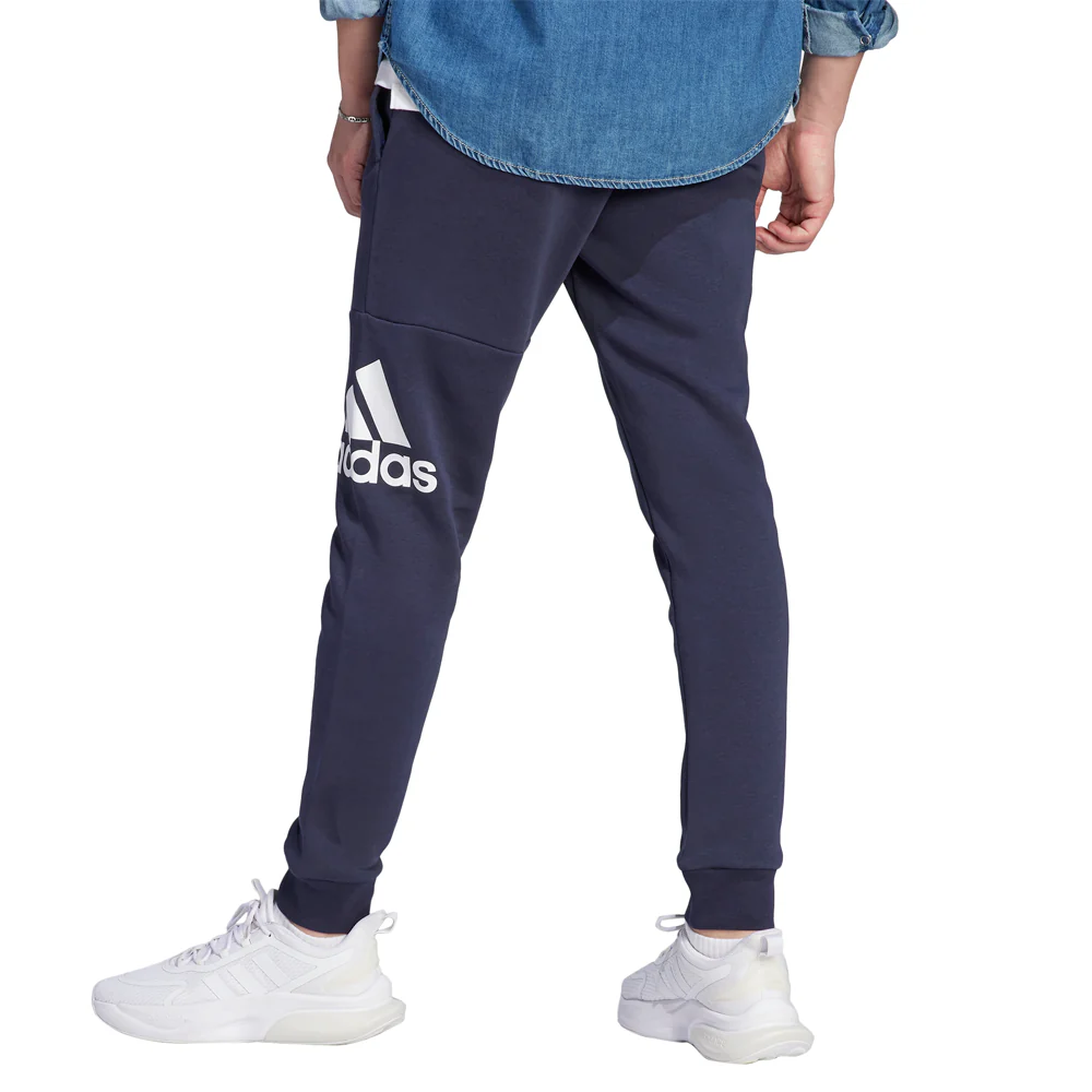 Essentials Fleece Tapered Cuff Big Logo Joggers - Image 2