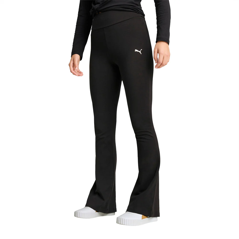 Essentials High Waist Flared Leggings - Image 3